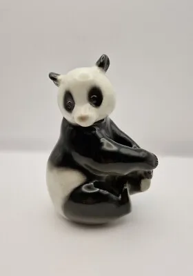 Buy Vintage Lomonosov Panda USSR Porcelain Ceramic Russian Mid Century • 14.99£
