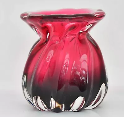Buy Bohemian Glass Vase By Josef Hospodka • 30£