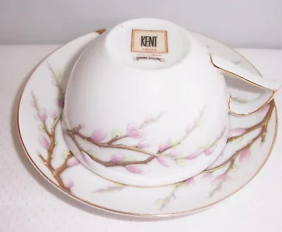 Buy Spring Willow Pattern  By Kent Brown Branches Pink Cup & Saucer  • 11.32£