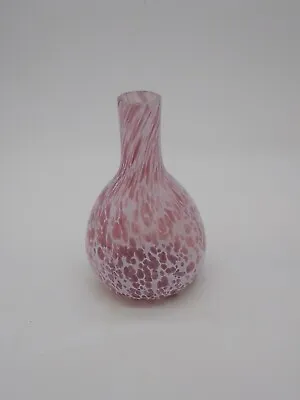 Buy Vintage Avondale Pink Glass Bud Vase • 21£