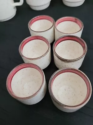 Buy Carrigaline Pottery County Cork Set Of 6 Egg Cups • 11.50£
