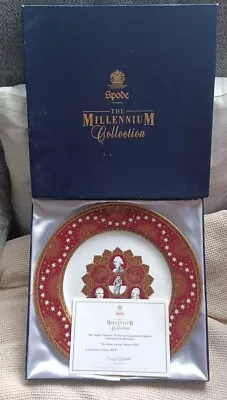 Buy Boxed  Limited Edition Spode MillenniumAchievements Commemorative Plate 807/2000 • 10£