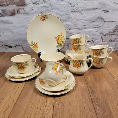 Buy Royal Staffordshire Pottery 'Honeyglaze' Teacup Treo, Creamer & Sugar Bowl  • 39.99£