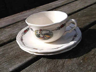 Buy Antique Sareguemines Hot Chocolate Cup And Saucer • 6.45£