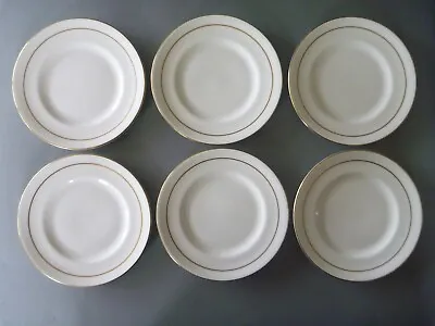 Buy Royal Worcester Contessa 6 Side Plates - White Gold - 6.25  Or 15.75 Cm • 24£