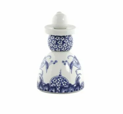 Buy NEW Royal Delft Proud Mary 01 Blue & White Collectible - Flower Peacocks • 520.98£
