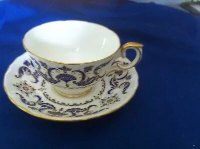 Buy Vintage Royal Crown Derby Grosvenor Square Bone China Tea Cup & Saucer  1965 • 9.99£