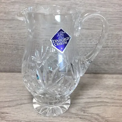 Buy Edinburgh  Cut  Crystal Jug In Perfect Condition With Label • 19£