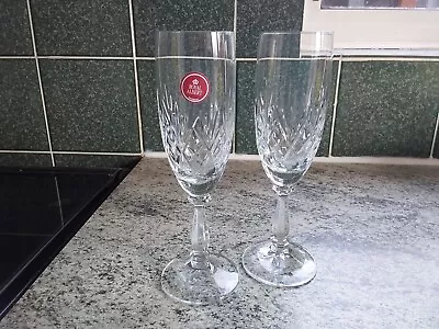 Buy Set Of 2 Royal Albert Victoria Champagne Glasses/flutes • 19.99£