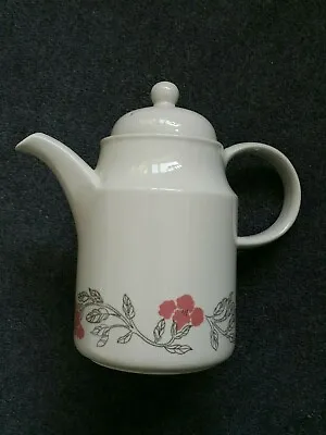 Buy Vintage 1980s Biltons Coloroll Kilncraft Coffee Pot NEW Rare Pink Floral Teapot • 15.49£