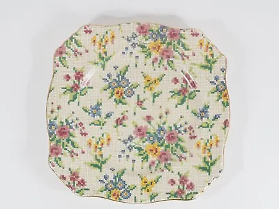 Buy Vintage Royal Winton Grimwades Queen Anne Chintz Octagonal Side Plate 20cm • 9.99£