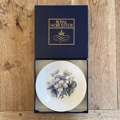 Buy Royal Worcester Bone China Trinket Dish With Gold Colour Edging, New In Box • 15£