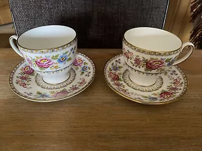 Buy Vintage Rare Royal Grafton Malvern Large Breakfast Cup And Saucer X 2 • 24.99£