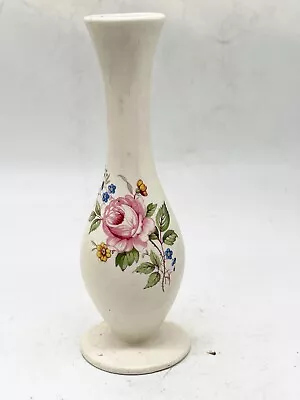 Buy Vintage Ceramic Axe Vale Pottery Bud Vase Made In Devon Floral • 18.99£