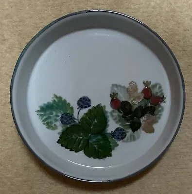 Buy New Highland Stoneware Scotland Flan Dish, Berries - Free Hand Painted • 50£