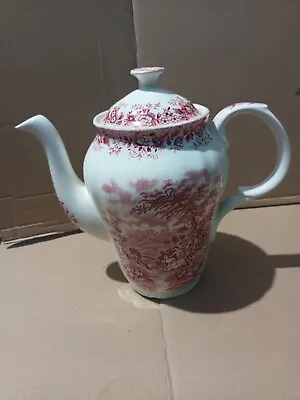 Buy Vintage Alfred Meakin Staffordshire Romance Tea Pot • 24.95£