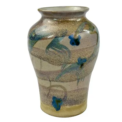 Buy Ammann Taos Southwest Studio Art Pottery Teardrop Drip Glaze 7.5  Vase • 75.82£