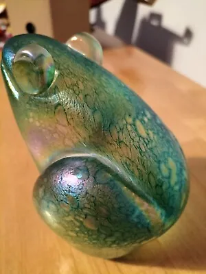 Buy John Ditchfield Iridescent Glass Frog 5 /13cm • 80£