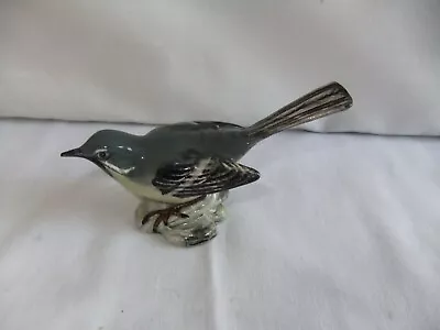 Buy Vintage Beswick Ceramic Bird Ornament / Figure - 1041 Grey Wagtail • 12£