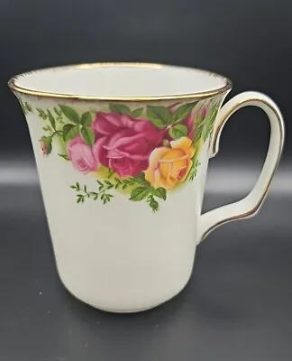 Buy Vintage 1962 Royal Albert Old Country Roses H4  Mug Cups Bristol Beaker Ribbed • 25£
