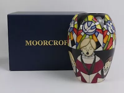 Buy Moorcroft Art Pottery Trial Vase Singing Choir Signed & Dated 1-9-10 • 235£