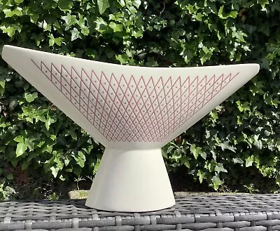 Buy Hornsea Art Pottery Lattice Anvil Vase Retro 1960’s John Clappison 384 • 85£
