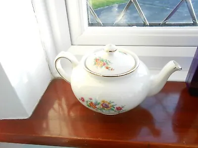 Buy BCM Nelson Ware Tea Pot Flowers  6 Inches High 21 Inches Round VGC • 12.50£