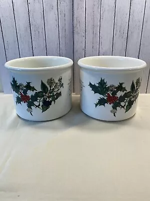 Buy Portmerion Holly And Ivy RARE Pot Holders • 30£