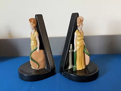 Buy Carlton Ware Minerva Bookends. Damage To One • 45£