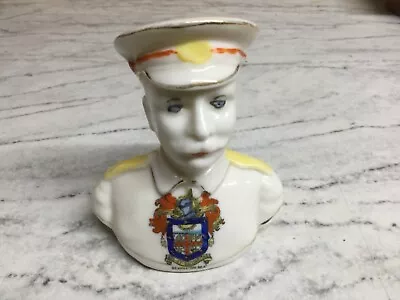 Buy WW1 Crested China Soldier Bust BEXHILL-ON-SEA • 15£