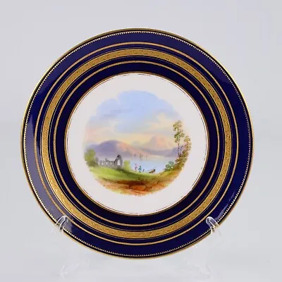 Buy Antique Minton Landscape Plate • 40£