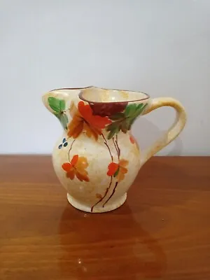 Buy Decoro Pottery Signed D2 3/4 X Hand-painted Jug  Decorative Flora & Berries.  • 24£