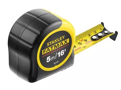 Buy Stanley Fatmax® Bladearmor® Tape Measure 5 Metre/16 Foot Blade Width 32mm • 23£
