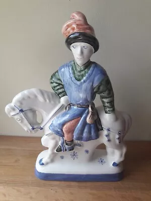 Buy Rye Pottery 'The Dyer'  2003 Figurine From Canterbury Tales-Rare • 35£