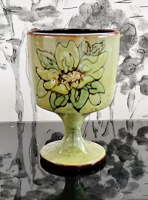 Buy Chelsea Pottery Wine Goblet - Vintage Studio Pottery • 14.99£