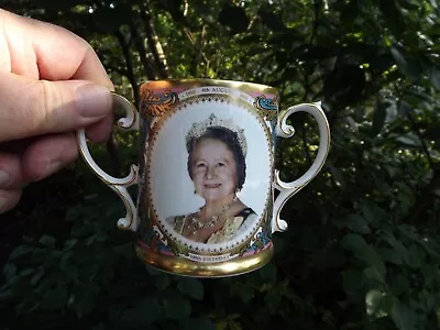Buy 2000 Queen Mother's 100th Birthday Caverswall China Loving Cup Heavily Gilded  • 24.99£