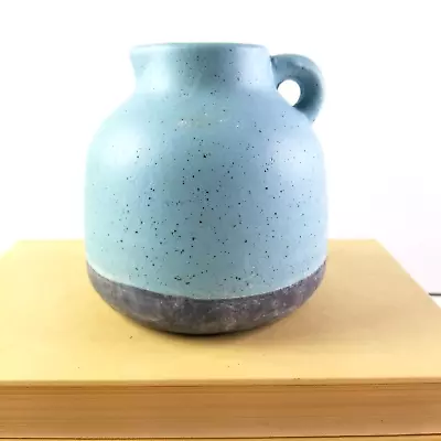 Buy Small Blue Speckled Ceramic Pitcher Vase • 12.33£