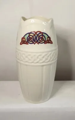 Buy Vintage Donegal Irish Parian China Vase Intricate CELTIC DESIGN IRELAND 5.25  • 47.53£