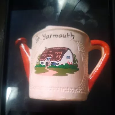 Buy Great Yarmouth  Manorware Souvenir Watering Can  Pottery • 3.50£