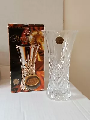 Buy 1991 Cristal D'Arques Masquerade Lead Crystal Glass Vase 18cm Boxed 24% • 9.75£