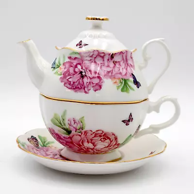 Buy Miranda Kerr For Royal Albert Friendship Tea For One Teapot Cup Saucer Set • 94.26£