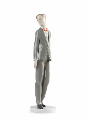 Buy Lladro Soulmates - Groom I Figurine #9571 Brand Nib Wedding Couple Save$$ F/sh • 309.19£