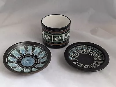 Buy 3 Ambleside Studio Pottery Items Trinket Dish Pot • 20£