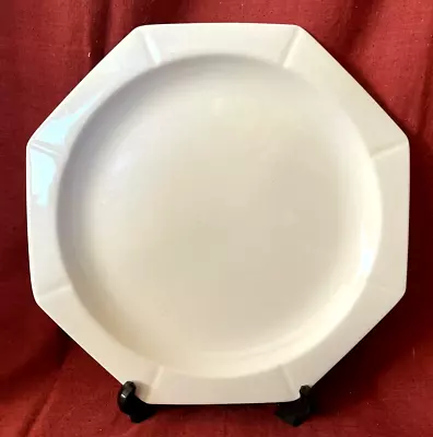 Buy GRINDLEY ASCOT SATIN WHITE 26 Cm DINNER PLATE EXCELLENT CONDITION • 6£