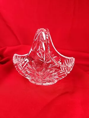 Buy Vintage Royal Doulton Heavy Lead Crystal Glass Basket Retro Mint Free Postage  • 12.99£