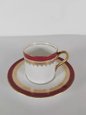 Buy Aynsley  Ambassador  Pattern Coffee Cup And Saucer • 8£