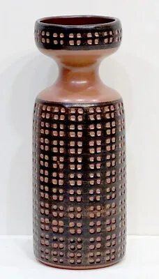 Buy Vintage WEST GERMAN Pottery Vase MCM Fat Lava By KARL SCHEID For WAECHTERSBACH • 47.39£