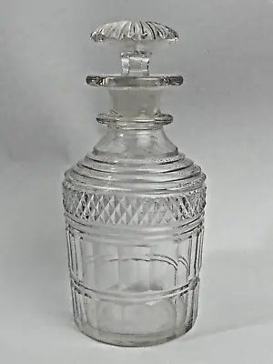 Buy Victorian Antique Cut Glass Spirit Decanter C.1850 • 49£