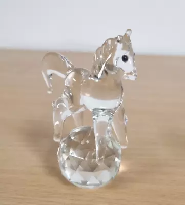 Buy Mini Crystal Cut Glass Ornament Figurine Horse 2.5  Animal • 9.90£