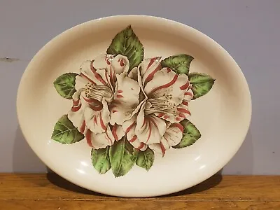 Buy Vintage Johnson Brothers 'Camellia' Hand Engraved 14 × 11  Oval Serving Platter • 14.95£
